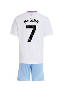 Aston Villa John McGinn #7 Babytruitje Uit tenue Kind 2024-25 Korte Mouw (+ Korte broeken)